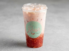Iced strawberry Rush drink
